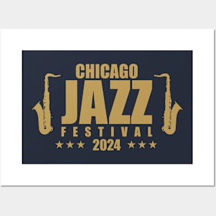 Chicago Jazz Festival 2024 Posters and Art